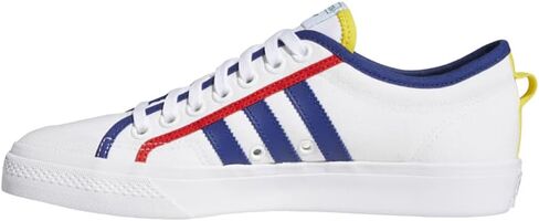 adidas Mens Nizza Lace Up Sneakers Shoes Casual - White in Kuwait