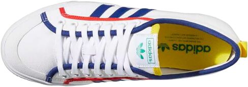 adidas Mens Nizza Lace Up Sneakers Shoes Casual - White in Kuwait