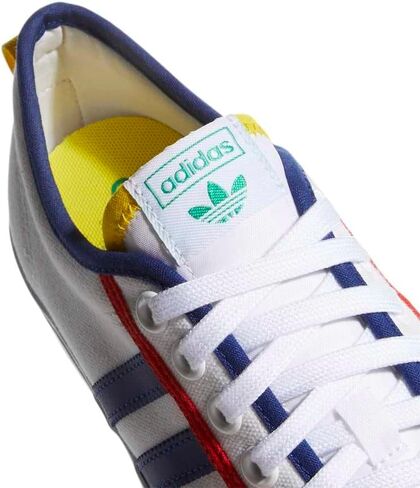 adidas Mens Nizza Lace Up Sneakers Shoes Casual - White in Kuwait