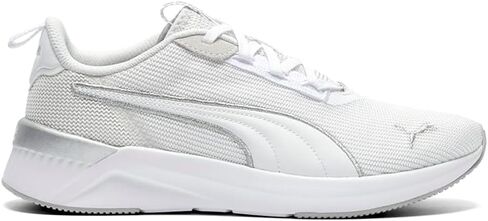 PUMA Womens Softride Harli Metallic Lace Up Sneakers Shoes Casual - White in Kuwait