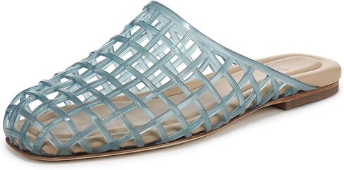 Vince Women's Barcelona Jelly Mule/Clog Shoes Oceanic 1 6 Medium in Kuwait