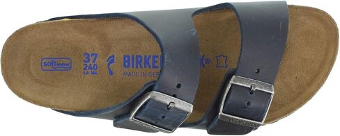 Birkenstock 1013644338 Arizona SFB Blu Oil LTR N 38 in Kuwait