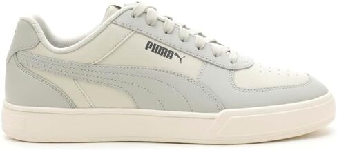 PUMA Mens Carter Leather Lace Up Sneakers Shoes Casual - Grey in Kuwait