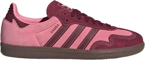 Samba OG Valentines Day Suede Womens Lifestyle Shoes (Pink Spark/Shadow Red/Gum) in Kuwait