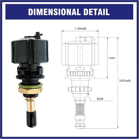 2 Pcs 2901056300 Automatic Drain Valve Kit for Air Compressor 2901-0563-00 in Kuwait