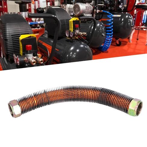 Air Compressor Discharge Tube, Air Compressor Accessories High Pressure Pump Head Connecting Exhaust Pipe 25mm Diameter Used to Connect Air Compressors as Exhaust Pipes (Head Tube 2090) in Kuwait