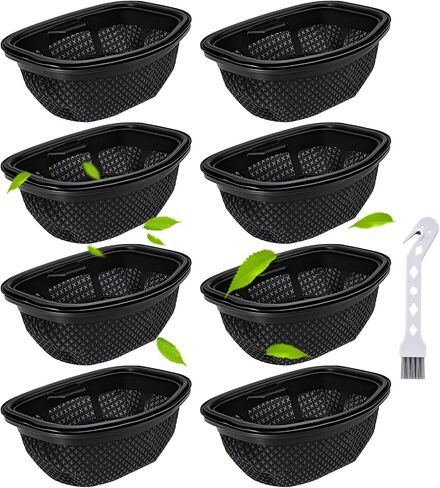 Pack of 8 Dust Cup Filters for Shark UltraCyclone Pro & Pet Pro+ Cordless Handheld Vacuums CH951 CH951C CH950 CH901 CH900WM, Compare to Part # XFTRCH900, Washable and Reusable in Kuwait