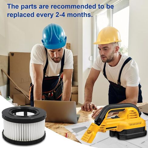 5-Pack DC5151H HEPA Filters for DEWALT DC515 DCV517 Wet Dry Vacuums | Replaces DC5151H; fits select DEWALT DC515, DCV517 and DCV517B wet/dry vacuums for routine filter replacement. in Kuwait