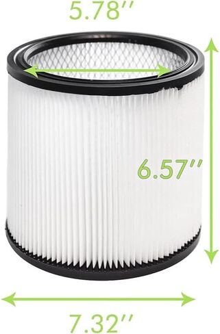 Replacement Filter for Shop Vac 90304, 90350, 90333, 90585, Compatible with Most Wet/Dry Vacuum Cleaners 5 Gallon and Above in Kuwait