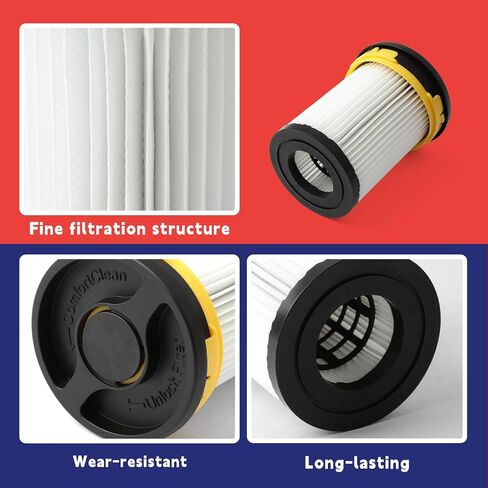 HX-FSF2 Fine Dust Filter Compatible with Miele Triflex HX1 Facelift HX2 Cordless Stick Vacuums, 2 Pcs Cleanable and Reusable Floor Cleaning Machines Cleaner Parts Replacement Plug and Play in Kuwait
