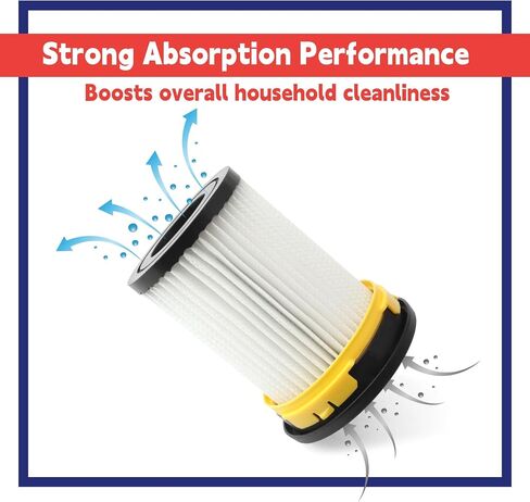 HX-FSF2 Fine Dust Filter Compatible with Miele Triflex HX1 Facelift HX2 Cordless Stick Vacuums, 2 Pcs Cleanable and Reusable Floor Cleaning Machines Cleaner Parts Replacement Plug and Play in Kuwait