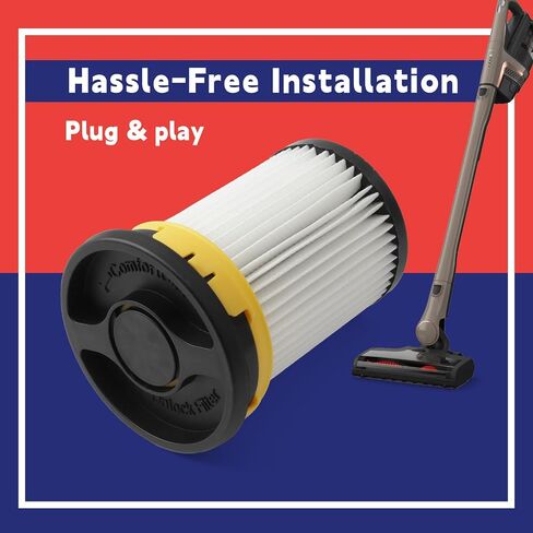 HX-FSF2 Fine Dust Filter Compatible with Miele Triflex HX1 Facelift HX2 Cordless Stick Vacuums, 2 Pcs Cleanable and Reusable Floor Cleaning Machines Cleaner Parts Replacement Plug and Play in Kuwait