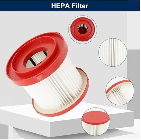 49-90-1900 Wet Dry Vacuum HEPA Filter Replacement Fits Milwaukee Cordless Vacuum 0780-20 0880-20 0960-21 0960-20 in Kuwait