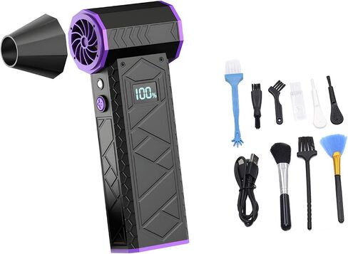 1pc User Friendly Rechargeable Handheld Blower Long Lasting Battery Keyboard for Sustainable Use Keyboard in Kuwait