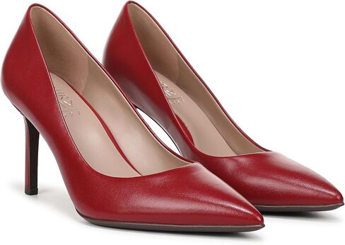 Naturalizer Women's Anna Pump Hearts Flame Red Leather 12 W in Kuwait