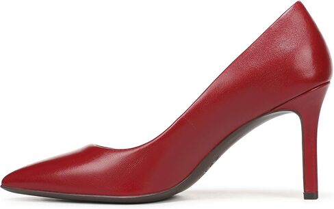 Naturalizer Women's Anna Pump Hearts Flame Red Leather 12 W in Kuwait