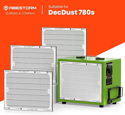 ABESTORM MERV-13 Filter for DecDust 780S Dust Collector, 3pack in Kuwait