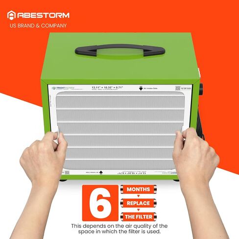 ABESTORM MERV-13 Filter for DecDust 780S Dust Collector, 3pack in Kuwait