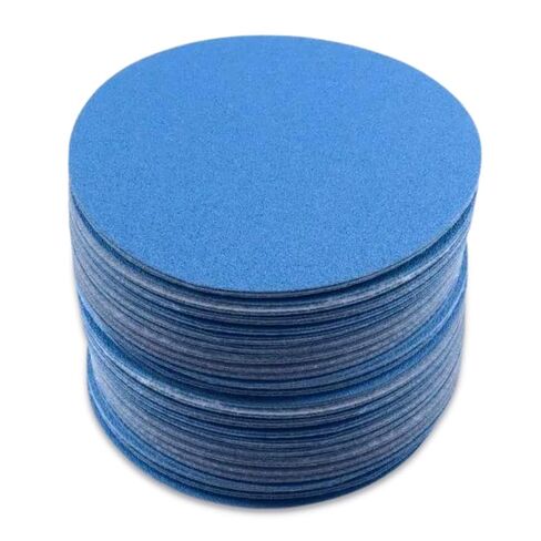 2SAND 2 inch Blue Film Backed Hook and Loop Sanding Discs 100 Packs - 180 Grit in Kuwait