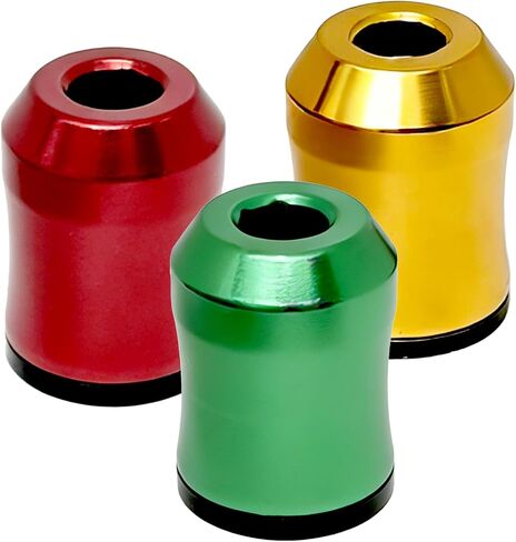 Magnetic Screwdriver Bit Ring 3-Pack, 1/4" Hex Universal Magnetizer Ring for Electric Drills & Hand Tools, Removable Screw Holder Catcher Metal Magnetizing Sleeve in Kuwait