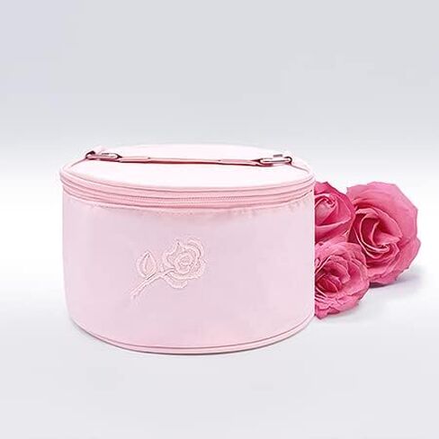 Suede Travel Case Size 5 Pink for Breast Form Sizes 15-18 in Kuwait
