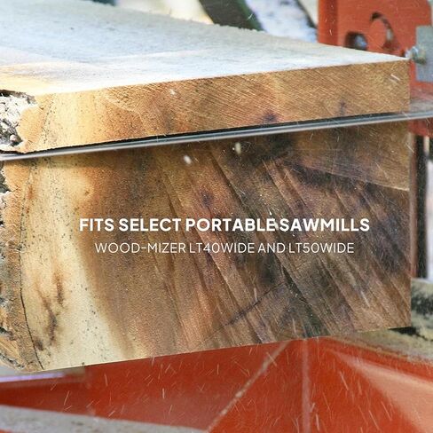 Wood-Mizer 171" Sawmill Bandsaw Blades 5-Pack - DoubleHard 10° All-Purpose Sawing in Kuwait