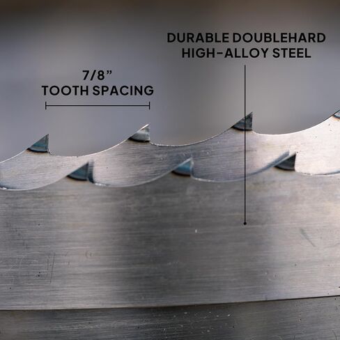 Wood-Mizer 171" Sawmill Bandsaw Blades 5-Pack - DoubleHard 10° All-Purpose Sawing in Kuwait