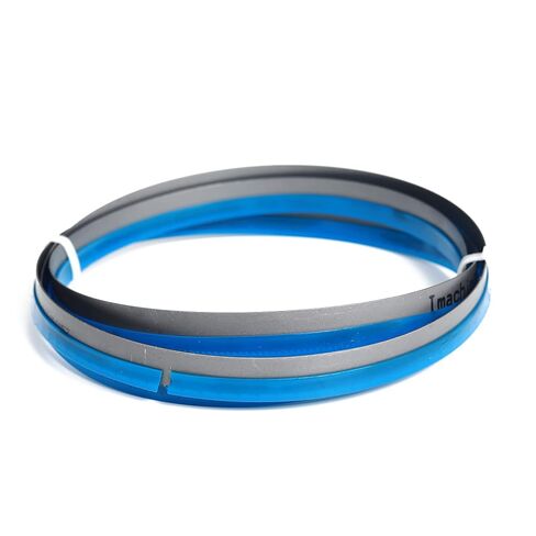Imachinist S64121214-035 M42 64-1/2" Long, 1/2" Wide, 0.035" Thick, 14 TPI Bi-Metal Bandsaw Blades for Cutting Soft Ferrous Metals, Invariable Teeth, (.035" Thick Reinforced Backing) in Kuwait