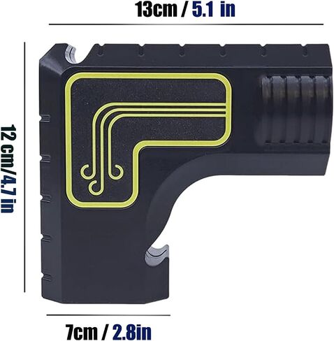Table Saw Dust Collector Adapter, 2 Inch Dust Port Connector, Tool-Free Installation, Dual Dust Bag Hooks, Efficient Sawdust Collection in Kuwait
