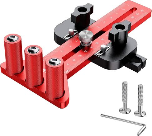 Preciva Thin Rip Jig for Table Saw, 3 Higher Pulleys | Sturdy aluminum alloy woodworking guide, 3 higher one-way pulleys make cutting narrow strips safer and more stable in Saudi Arabia