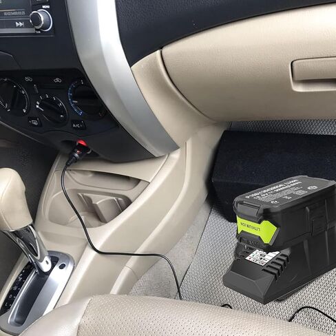Car Charger for Ryobi 18V Battery,Replace for Ryobi 18V Li & Ni-cad & Ni-Mh Battery Charger in Kuwait