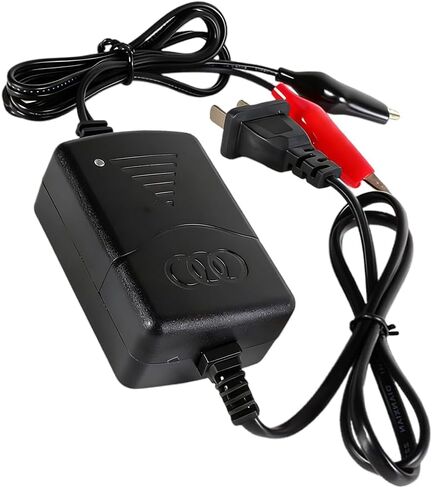 12V 1300mA Sealed Lead Acid (SLA) Smart Battery Charger Maintainer, Automatic Car Charger Maintainer for RV, ATV, Boat, Motorcycle Battery Trickle Charger with Short Circuit Protection(1PC) in Kuwait