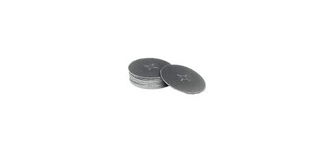 CRL 5" x 7/8" 60 Grit Sanding Discs - 50 Pack in Kuwait
