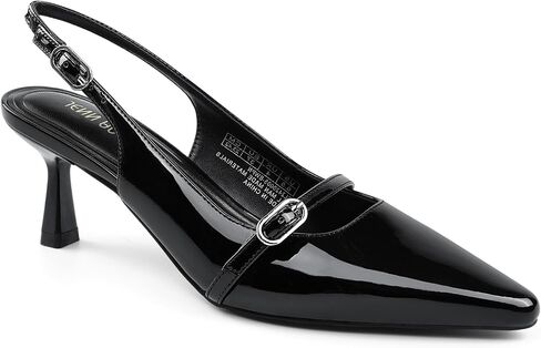 JENN ARDOR Kitten Heels for Womens Pumps Comfortable Slingback Heels Women Closed Toe Mary Jane Pumps Shoes Pointed Closed Toe Wedding Party Elegant Dress Shoes in Kuwait