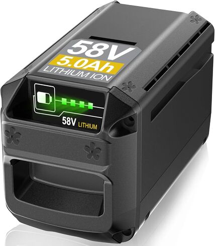 FSKE Premium 5000mAh Replacement for Echo 58V Battery CBP-58V40 CBP-58V20 | Compatible with Echo 58 Volt Cordless Power Tools in Kuwait