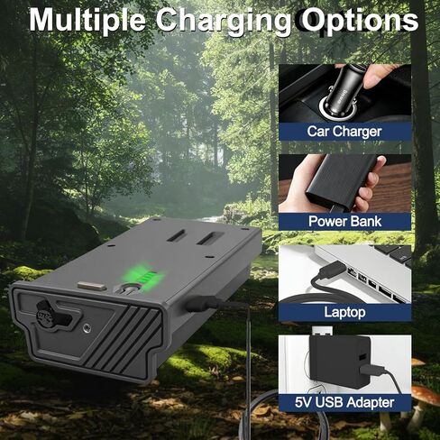 7000mAh 2-Pack Li-Ion Replacement for Reveal Tactacam Battery Pack | Compatible with Tactacam Lithium Battery Pack Trail Camera Reveal X Gen 3.0, 2.0, X Pro 3.0, Pro, X Ultra 3.0, SK, XB, X in Saudi Arabia