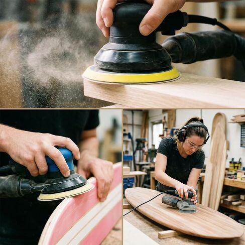 32PCS Drill Sanding Attachment, Drill Sander, 3 Inch Sanding Disc for Dril | 3 Inch Sanding Discs, 1000/1200/1500/2000/2500/3000/4000/5000 Grit Sandpaper Drill Attachment for Wood, Metal, Automotive Car in Kuwait