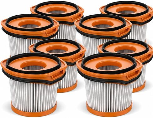 8-Pack Replacement Filter for Shark Wandvac System WS620 WS632 WS630 WS642 Cordless Stick Vacuum, Washable Reusable Vacuum Filters, Part # XFFWV360 in Kuwait
