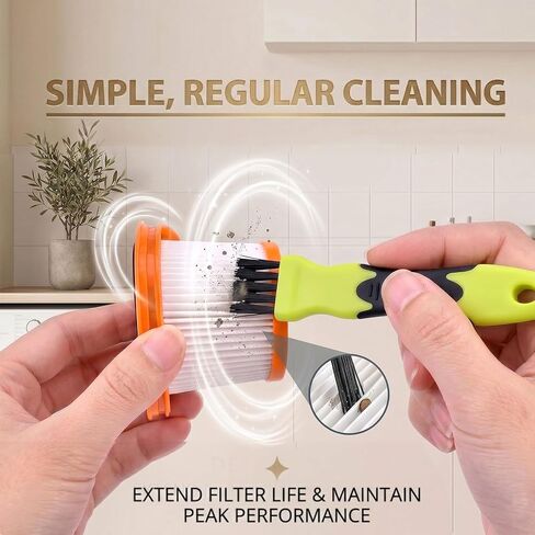 8-Pack Replacement Filter for Shark Wandvac System WS620 WS632 WS630 WS642 Cordless Stick Vacuum, Washable Reusable Vacuum Filters, Part # XFFWV360 in Kuwait