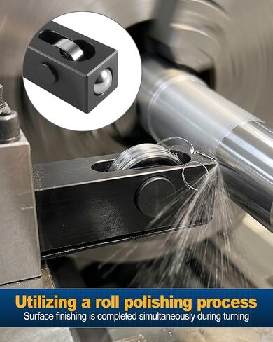 Mini Lathe Burnishing Tool for Traditional CNC Lathes, Polishing Tools for Smooth Surface Finish Turning in Kuwait