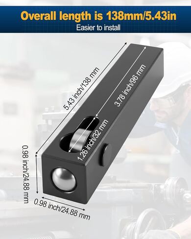 Mini Lathe Burnishing Tool for Traditional CNC Lathes, Polishing Tools for Smooth Surface Finish Turning in Kuwait