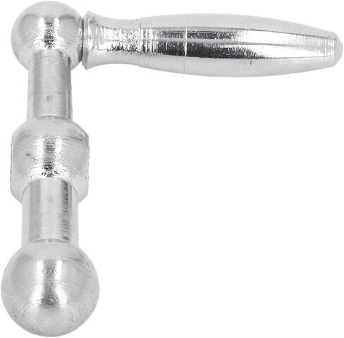 Ergonomic Lathe Crank Handle for Mini Lathe, 3 Ball Handle, Iron Slide with 8mm Hole, Designed for 7x10 0618 CJ18 CJ0618A 7x12 7x14 0618-3B in Kuwait