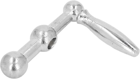 Ergonomic Lathe Crank Handle for Mini Lathe, 3 Ball Handle, Iron Slide with 8mm Hole, Designed for 7x10 0618 CJ18 CJ0618A 7x12 7x14 0618-3B in Kuwait