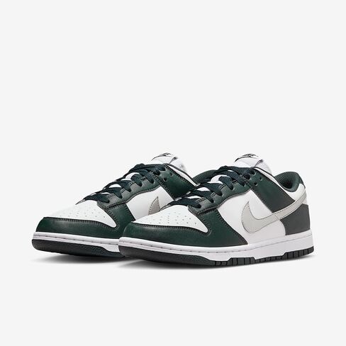 Nike Dunk Low Women's Shoes (Seaweed/White/Sail/Metallic Silver) in Kuwait