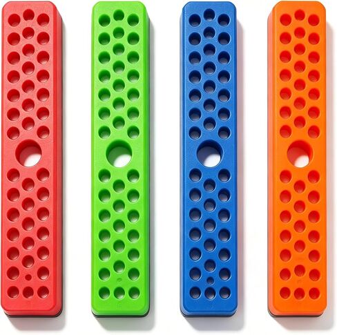 Magnetic Bit Holder Drill Bit Organizer 1/4" Drill Bit 172 Holes | 4 PCs, Magnetic Tool Holder with Magnet Base for Screwdriver Bits in Kuwait