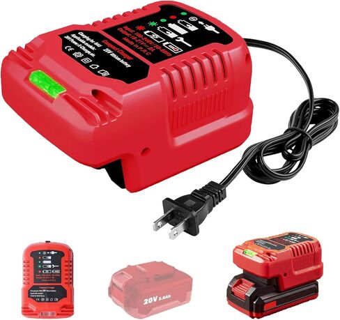 Fast Charger for Milwaukee for M12 & for M18 Battery, 12V Vehicle Portable Charger for 48-59-1812 48-11-2420 48-11-1815 48-11-1840 48-11-1841 48-11-1850,12V Cigarette Lighter Plug in Kuwait