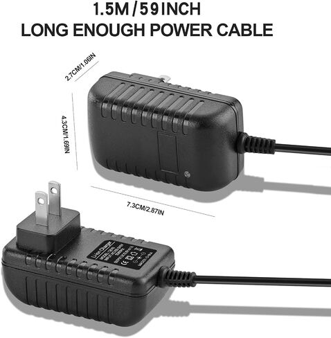 Massage Gun Charger 12v ~ 12.6v 1.0A Charger for 12.6v Massage Gun Power Cord Switch Power Supply in Kuwait