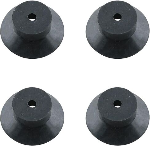 ZYAMY 4PCS Rubber Feet for Air Compressors Vibration Damping Mounting Feet for Small Oil Lubricated Air Compressors Speakers Computer Desk Legs and Sofa Cushions in Kuwait