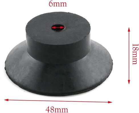 ZYAMY 4PCS Rubber Feet for Air Compressors Vibration Damping Mounting Feet for Small Oil Lubricated Air Compressors Speakers Computer Desk Legs and Sofa Cushions in Kuwait