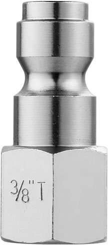 DEWALT 3/8" FNPT Automotive Air Plug 2-Pack with 3/8" Body High-Flow Pneumatic Fittings: 300 Max PSI, 90 SCFM in Kuwait